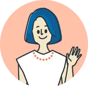 利用者　女性　イラスト